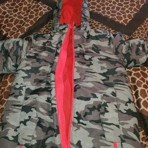 BOYS 👦 WINTER REVERSIBLE/REMOVEABLE ZIPLINER COAT